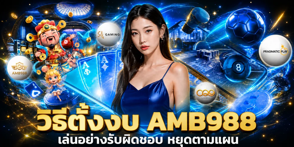 AMB988 วิธีตั้งงบเล่นอย่างรับผิดชอบ